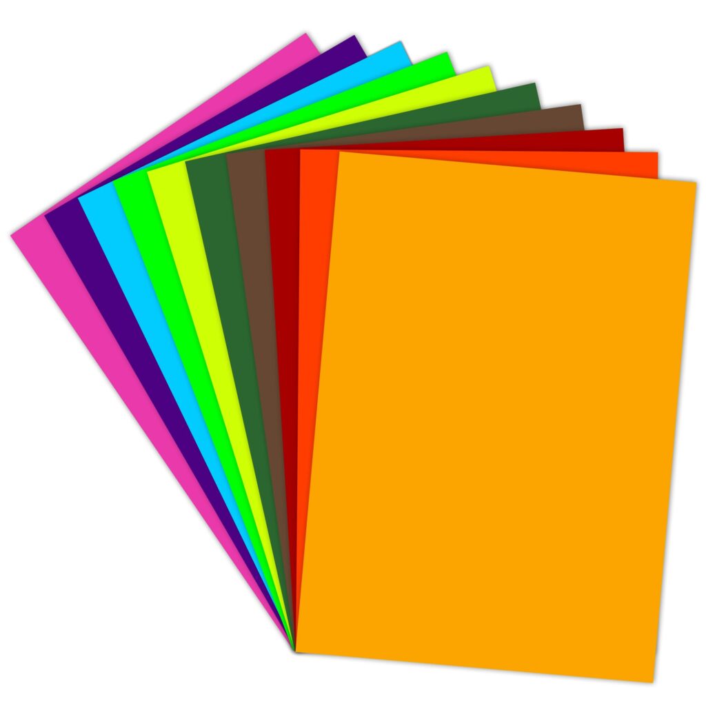 Color Sheets Paper