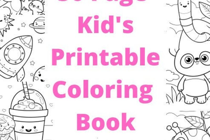Coloring Book Pages For Kids