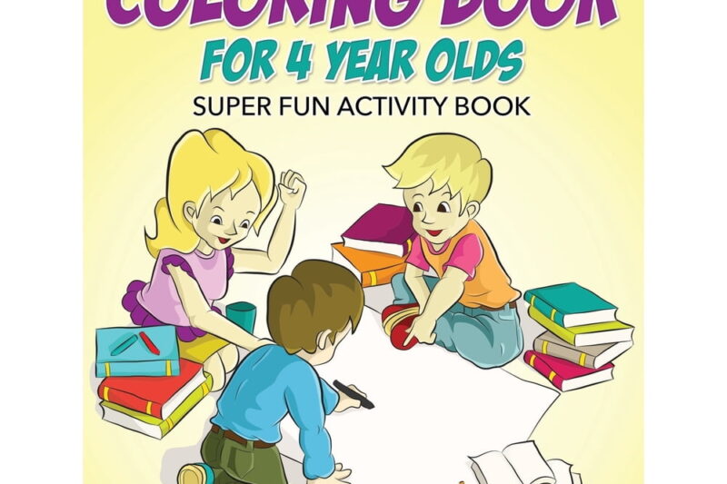Coloring Books For 4 Year Olds