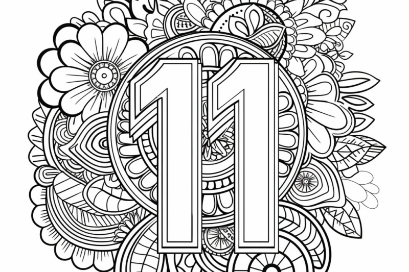 Coloring For 11 Year Olds