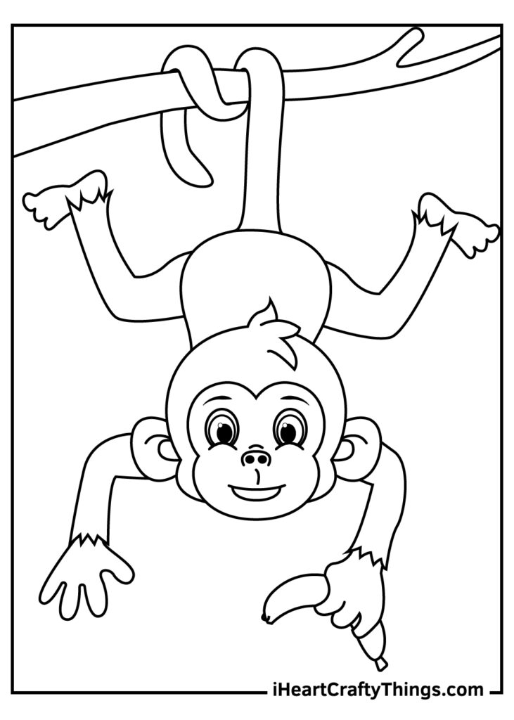 Coloring Pages Animals Simple