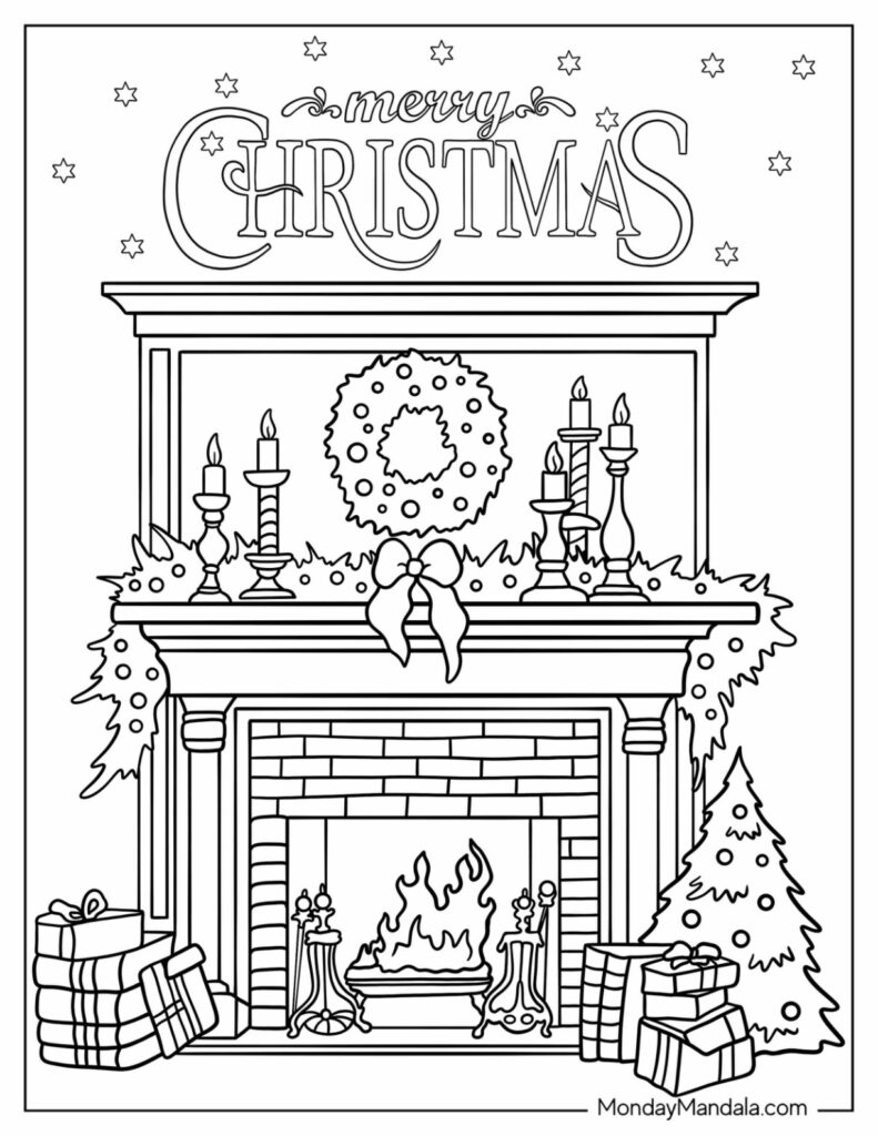 Coloring Pages For Adults Printable Christmas Coloring Pages For Adults Printable Christmas