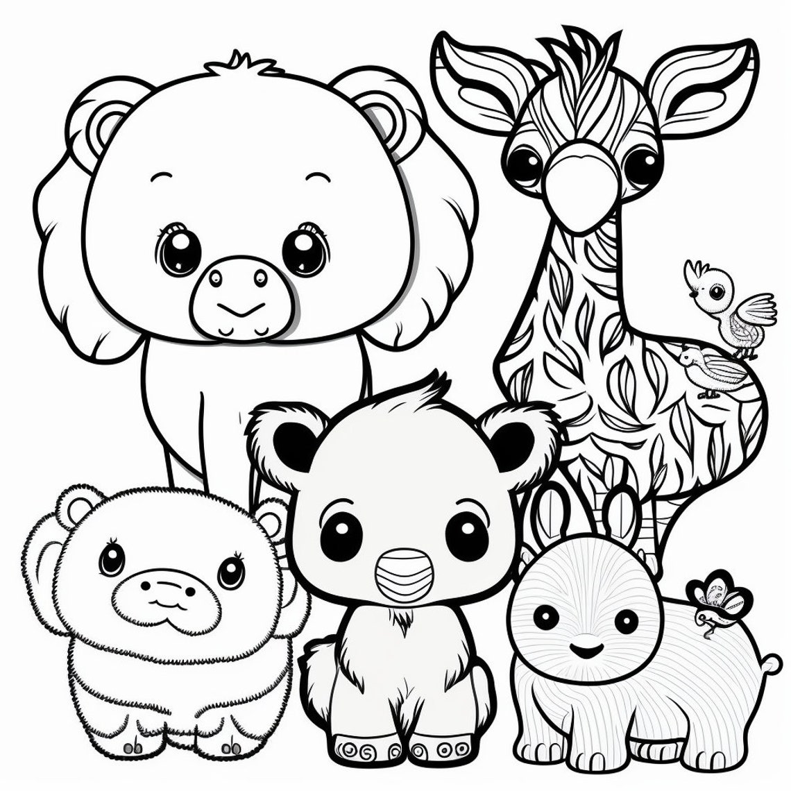 Coloring Pages For Kids Animals - Animal Coloring Pages for Kids, Coloring Pages, Printable, Animals ...