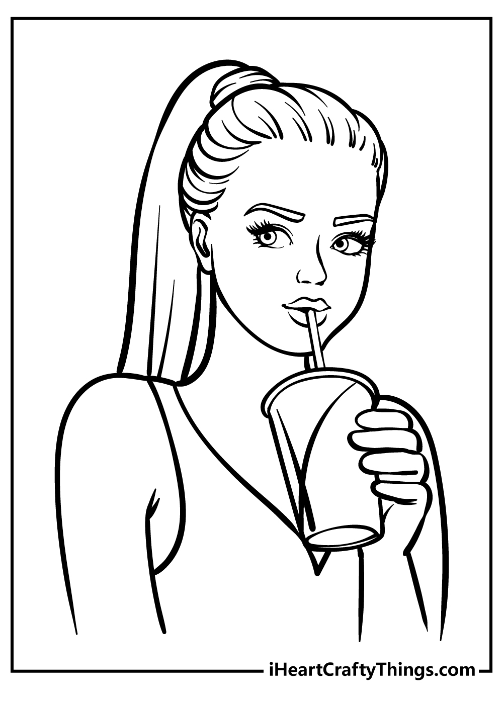 Coloring Pages For Teens Easy - Simple Coloring Pages For Teens