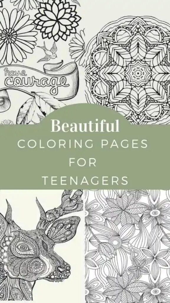 Coloring pages for teens free printable – Artofit