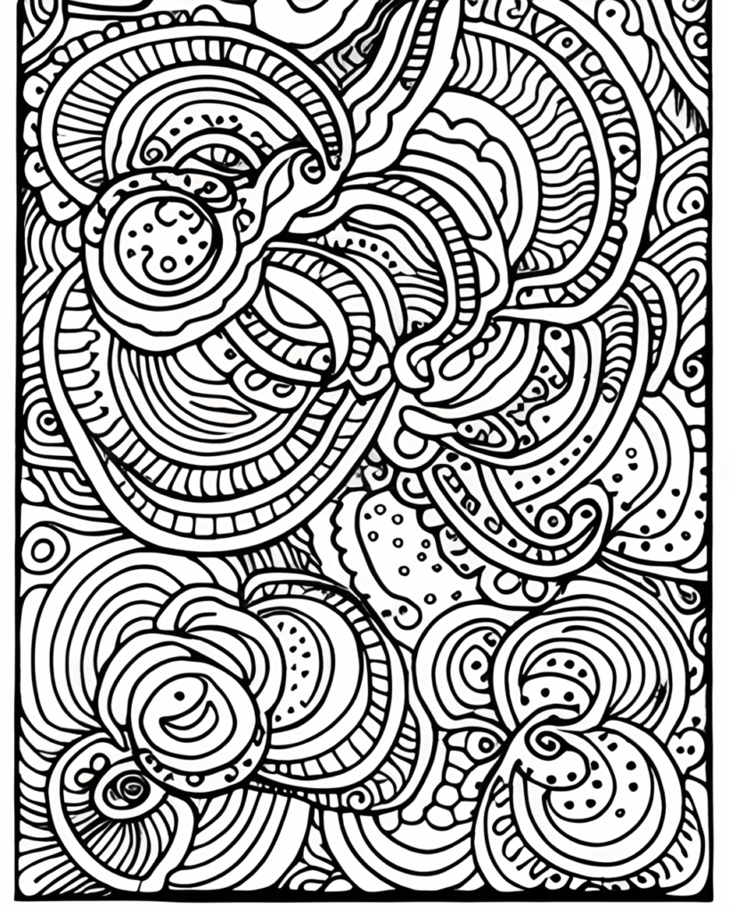 Coloring Pages In Black And White - Black And White Coloring Sheets