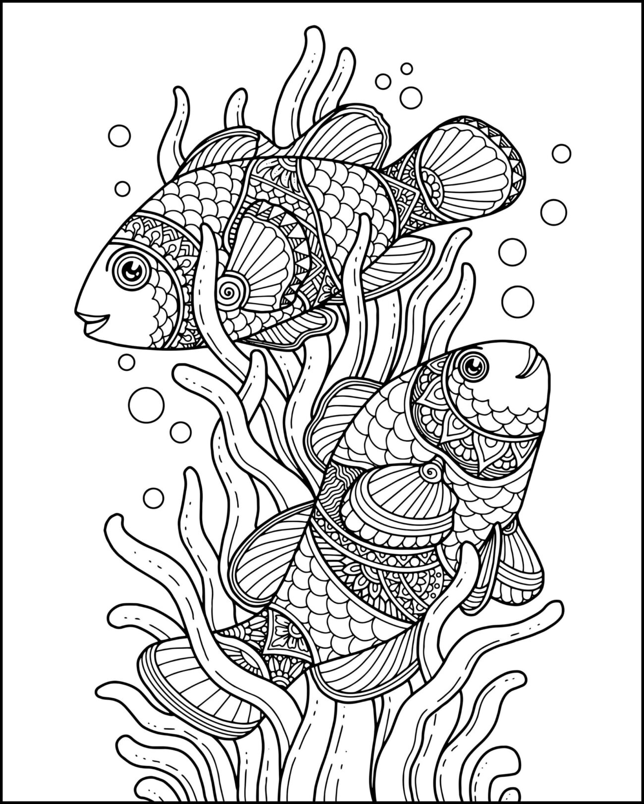 Coloring Pages Of Animals For Adults - Free Adult Animal Coloring Pages