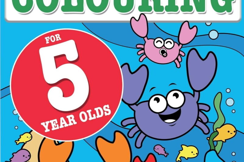 Colouring Books For 5 Year Olds