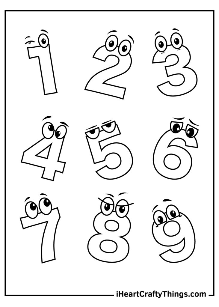 Colouring For 1 Year Olds - Toddlers Coloring Pages (100% Free Printables)