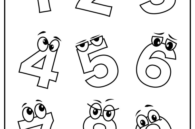 Colouring For 1 Year Olds