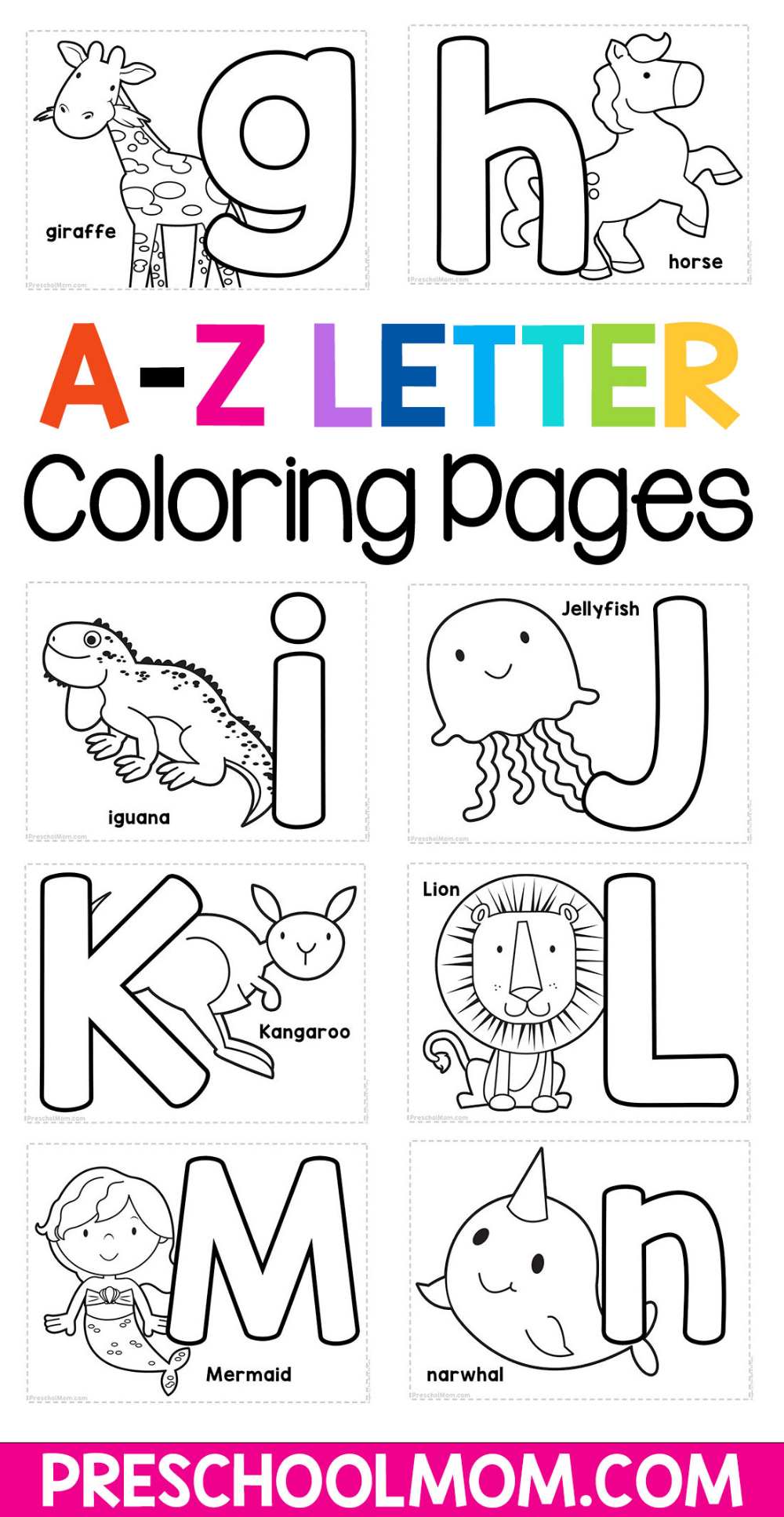 Colouring Letters Of The Alphabet - Coloring Alphabet Letters