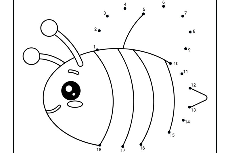Connect Dot To Dot Worksheets