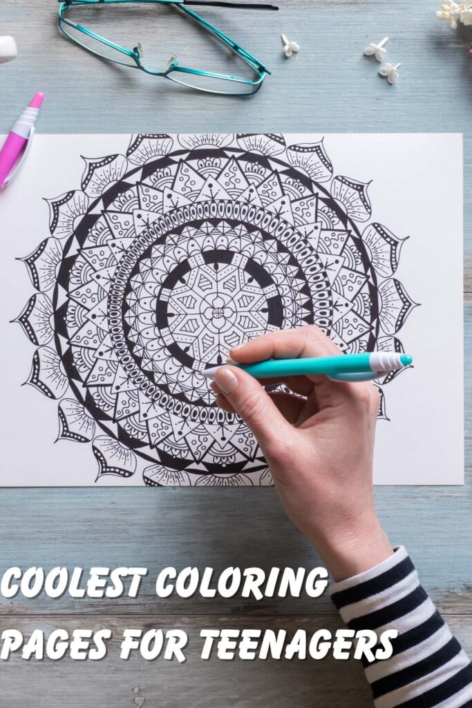 Cool Coloring Pages For Teenagers