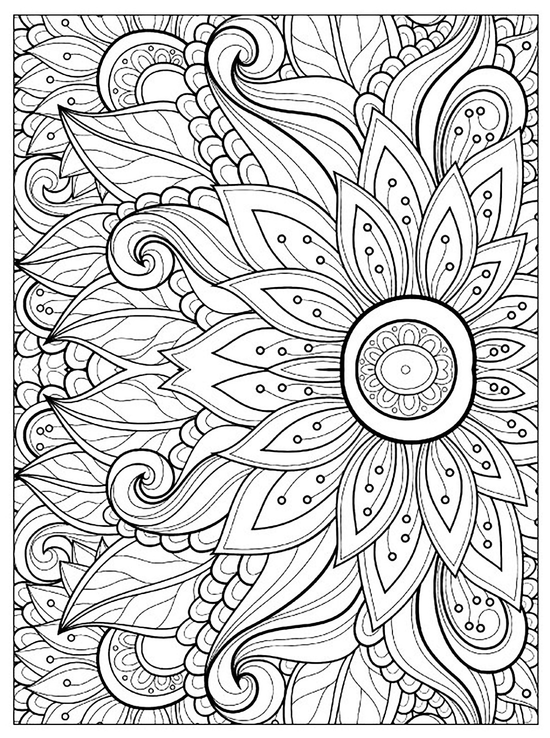 Cool Coloring Sheets For Teenagers - Coloring Sheets For Teens - Printable Coloring Free