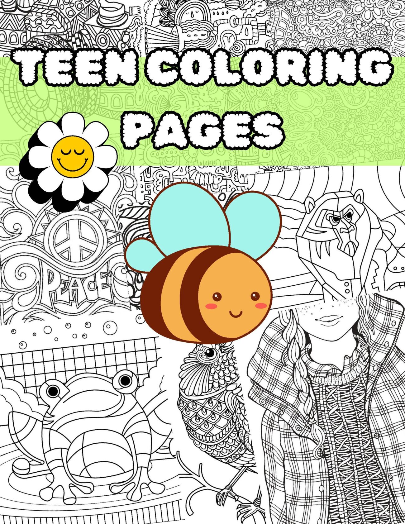 Cool Colouring Pages For Teenage - Cool Teen Coloring Sheets