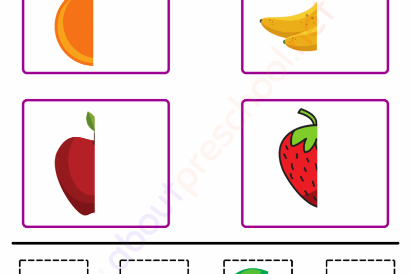 Cut And Paste Worksheets For Preschool