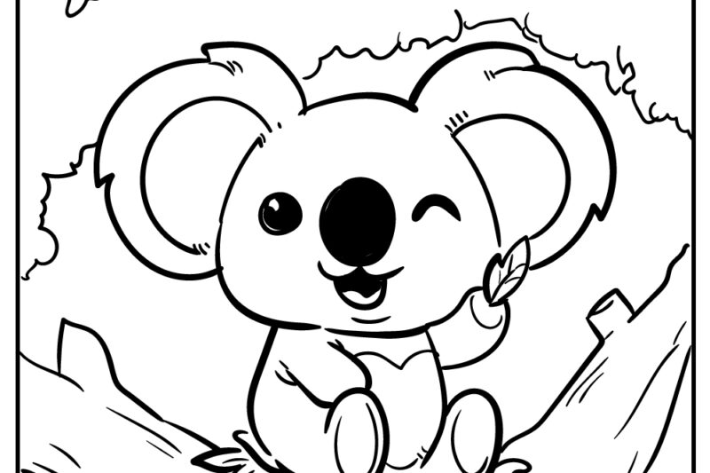 Cute Animal Coloring Pages Free