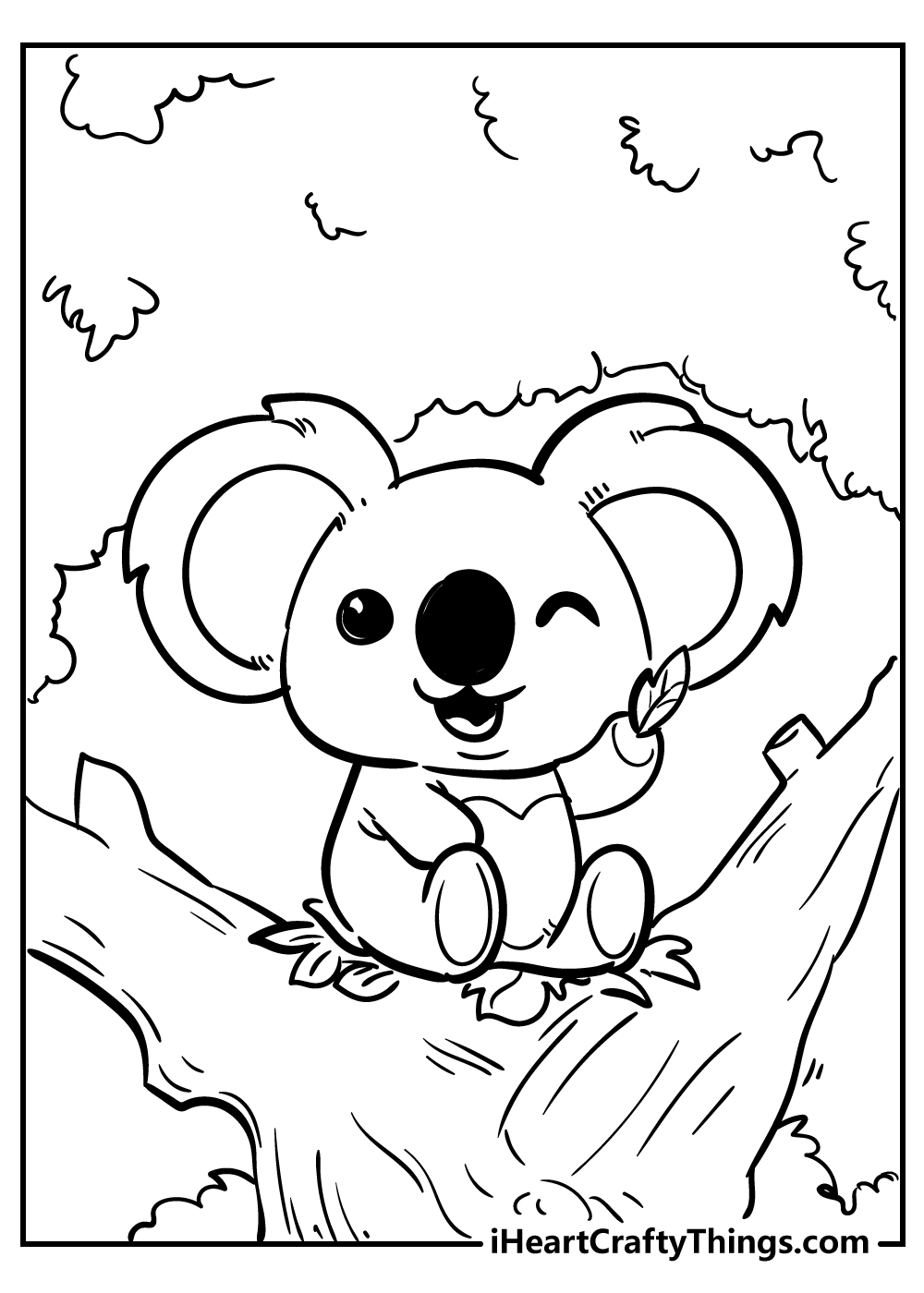 Cute Animal Coloring Pages Free - 20 Free Printable Cute Animal Coloring Pages