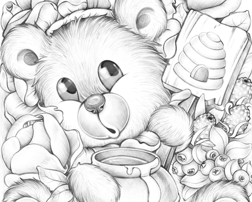 Cute Coloring Sheets For Adults