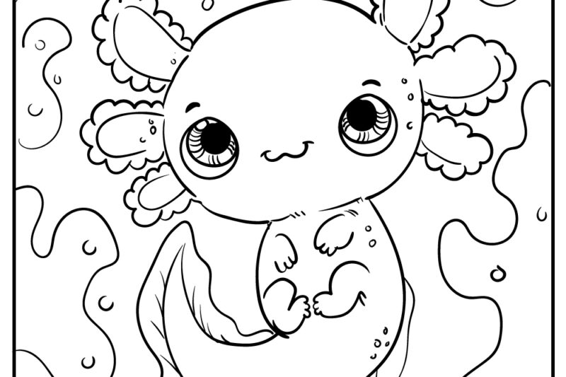 Cute Free Printable Animal Coloring Pages