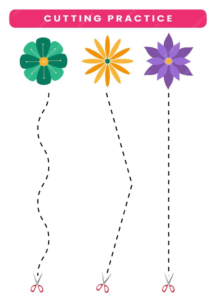 Cutting Practice Worksheets For Preschoolers - BUDXLOLLAAR