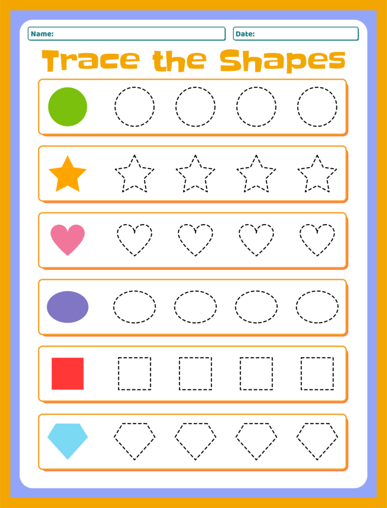 Cutting Shapes Kindergarten - 12 Free PDF Printables | Printablee