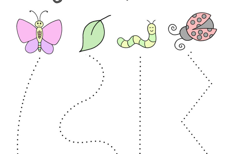 Cutting Worksheet For Preschoolers Printable