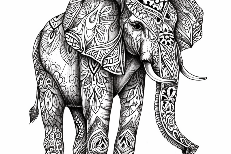 Detailed Coloring Pages Of Animals