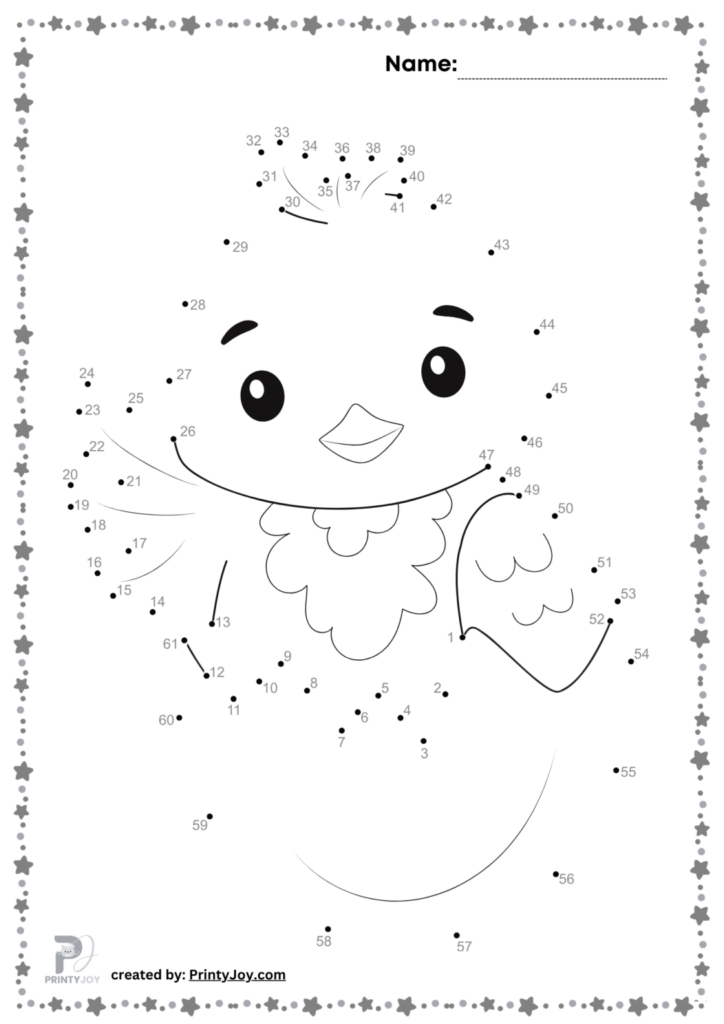 Dot to Dot Printables for Kids: Fun Learning Activity for Children
