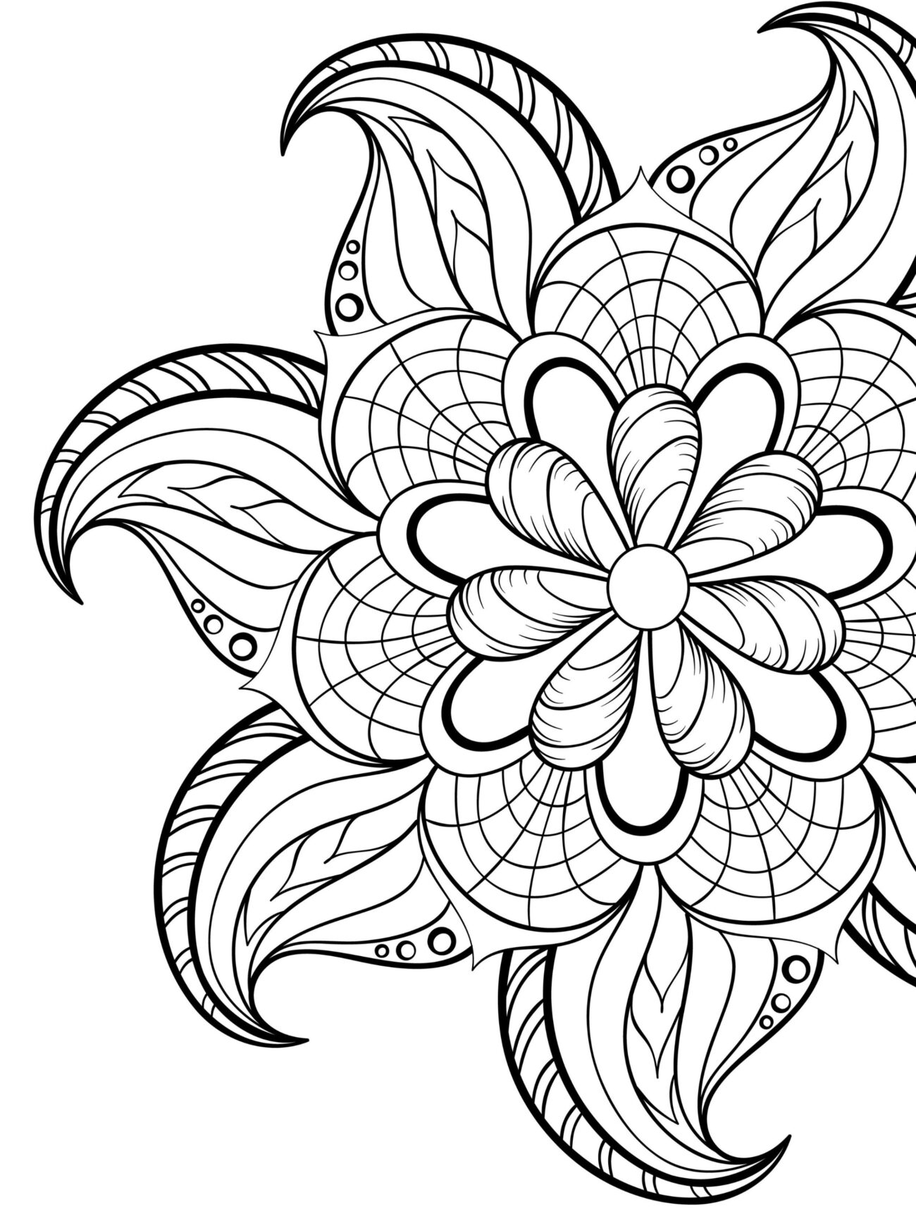 Drawings To Colour For Adults - Coloring Pages To Print For Adults at sascalledblog Blog