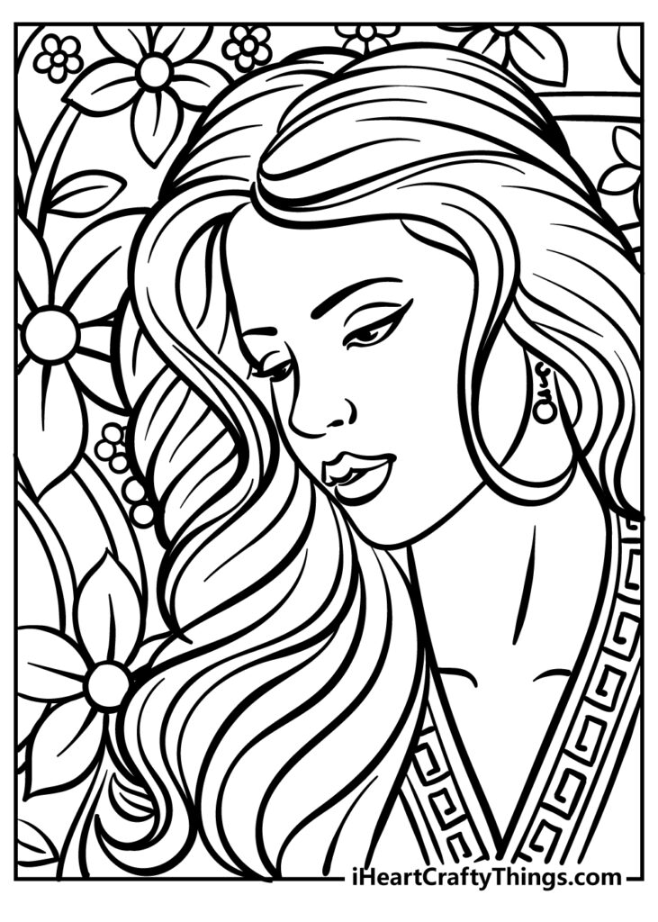 Easy Coloring Pages For Adults Pdf Easy Coloring Pages For Adults Pdf