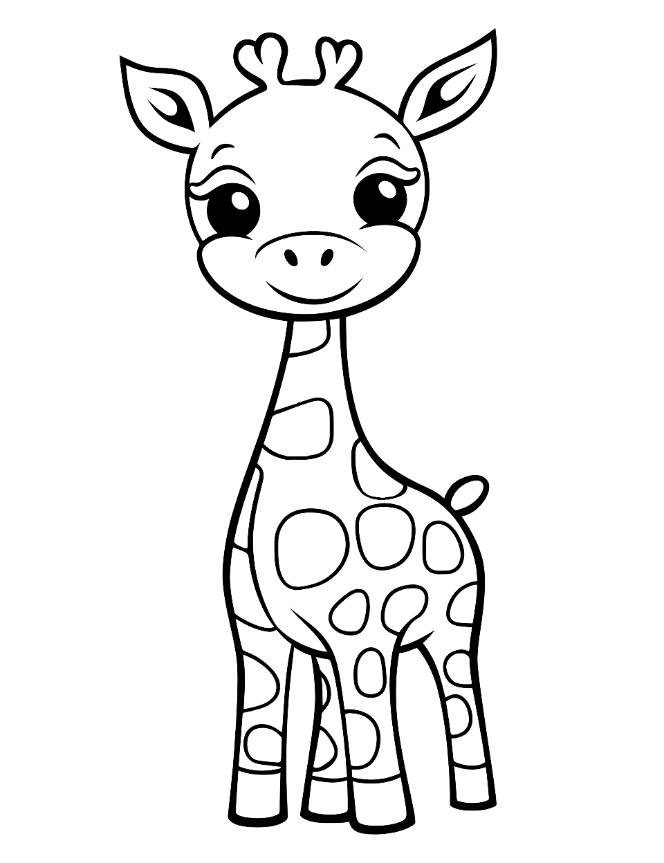 Easy Printable Easy Animal Coloring Pages - Fun & Free Easy Printable Animal Coloring Pages for Kids - Printables ...