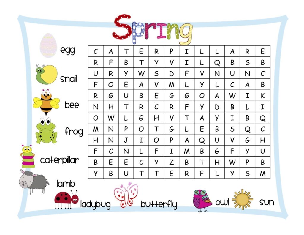 Easy Printable Word Search Puzzles Easy Printable Word Search Puzzles