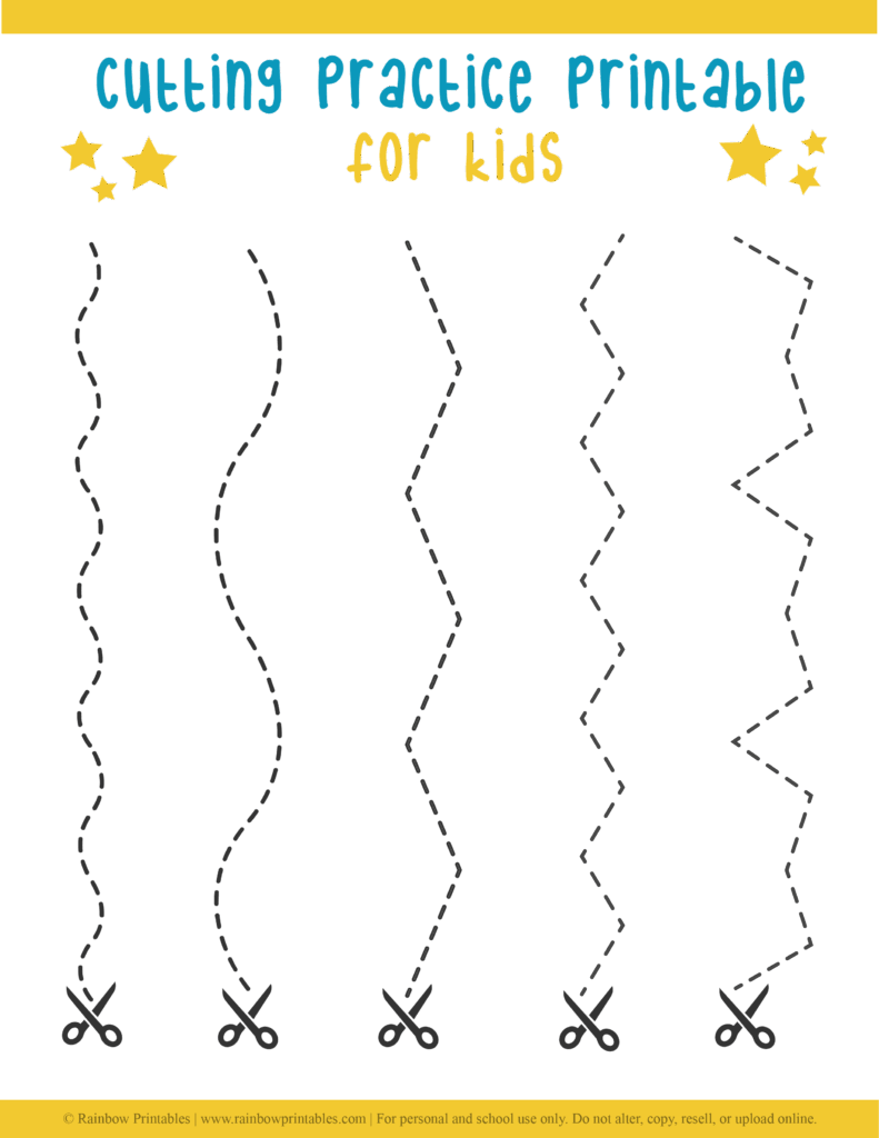 Engaging Cutting Worksheets for Kindergarten | Develop Fine Motor Skills Engaging Cutting Worksheets for Kindergarten | Develop Fine Motor Skills