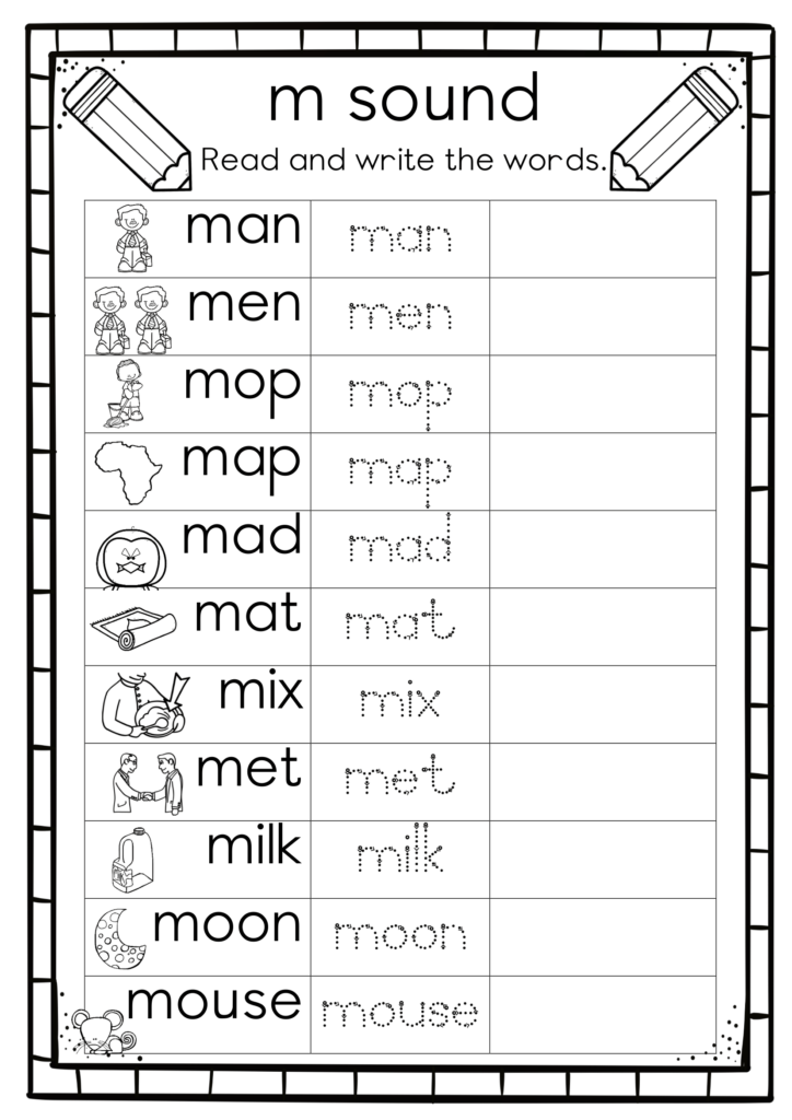 English Language Worksheets For Grade 1 | Language Worksheets