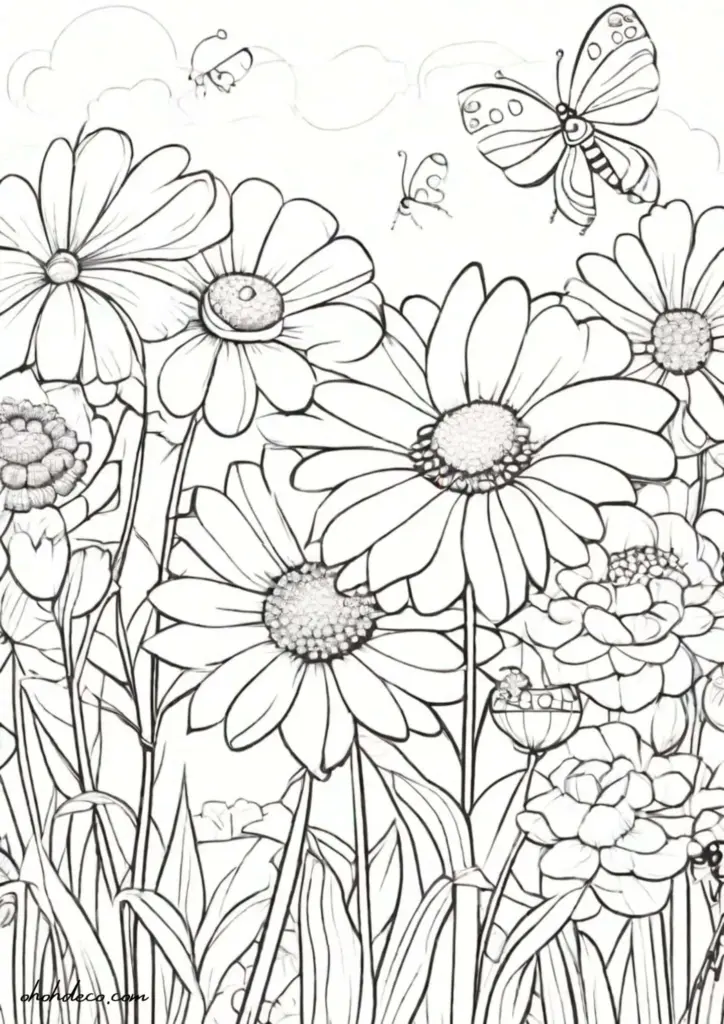 Explore the Beauty of Spring with These 32 Free Coloring Pages Explore the Beauty of Spring with These 32 Free Coloring Pages