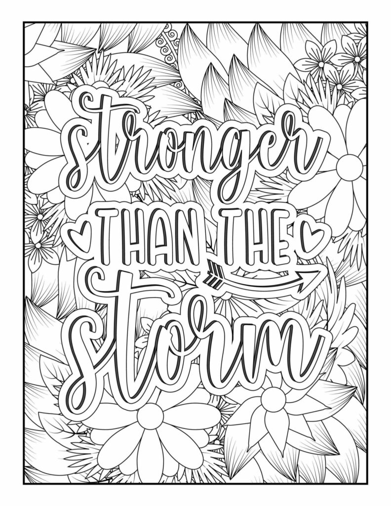 Find your zen with free motivational coloring pages for adults 13 life … Find your zen with free motivational coloring pages for adults 13 life ...