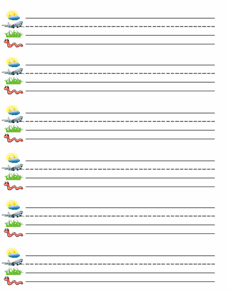 Fine Beautiful Printable Kindergarten Handwriting Paper Free Spring … Fine Beautiful Printable Kindergarten Handwriting Paper Free Spring ...