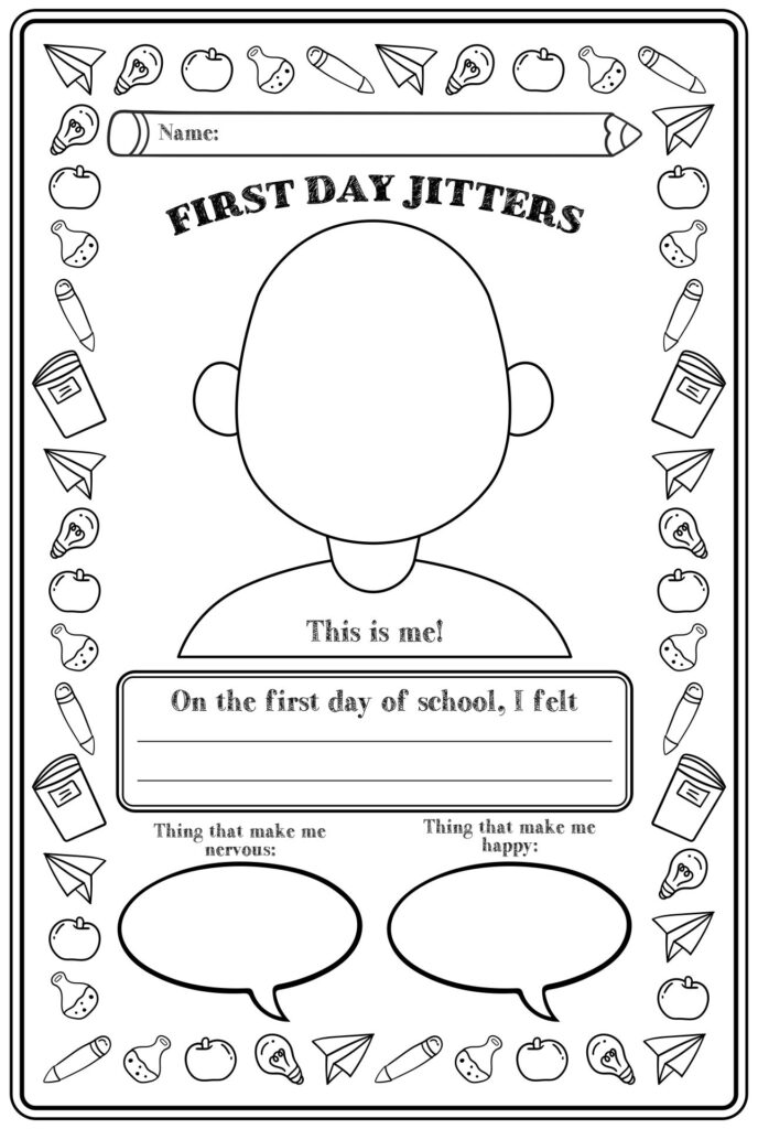 First Day Of School Worksheets – 10 Free PDF Printables | Printablee … First Day Of School Worksheets - 10 Free PDF Printables | Printablee ...