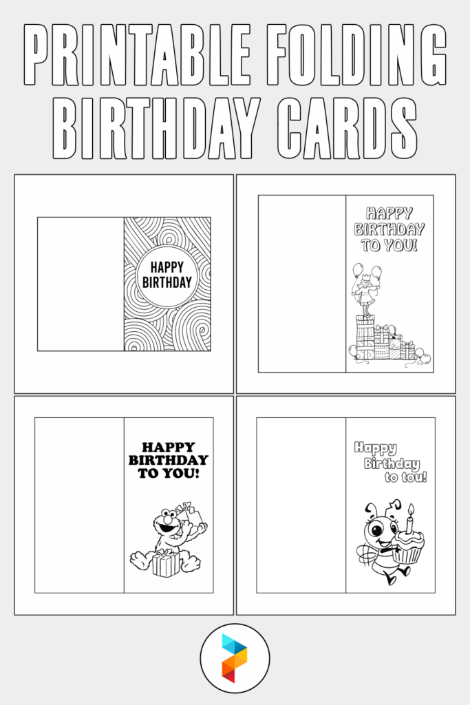 Foldable Free Printable Birthday Card Printable - Free Printable Fold Birthday Cards