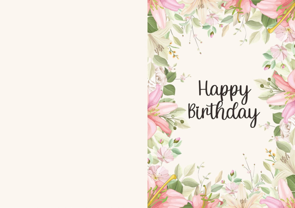Foldable Free Printable Birthday Cards | FREE Printable