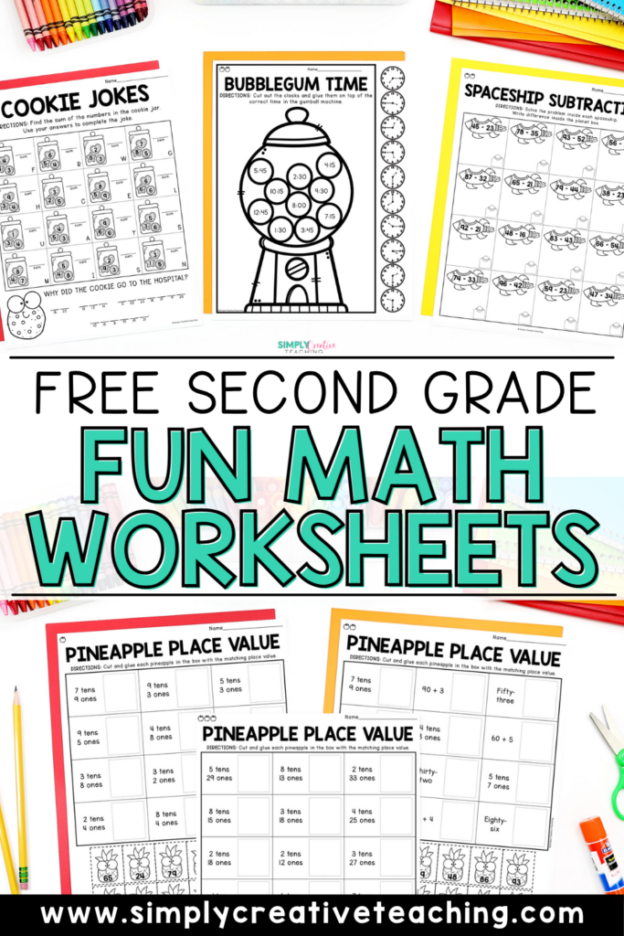 Free 2nd Grade Math Worksheets Printable & More! – Printables for Everyone Free 2nd Grade Math Worksheets Printable & More! - Printables for Everyone