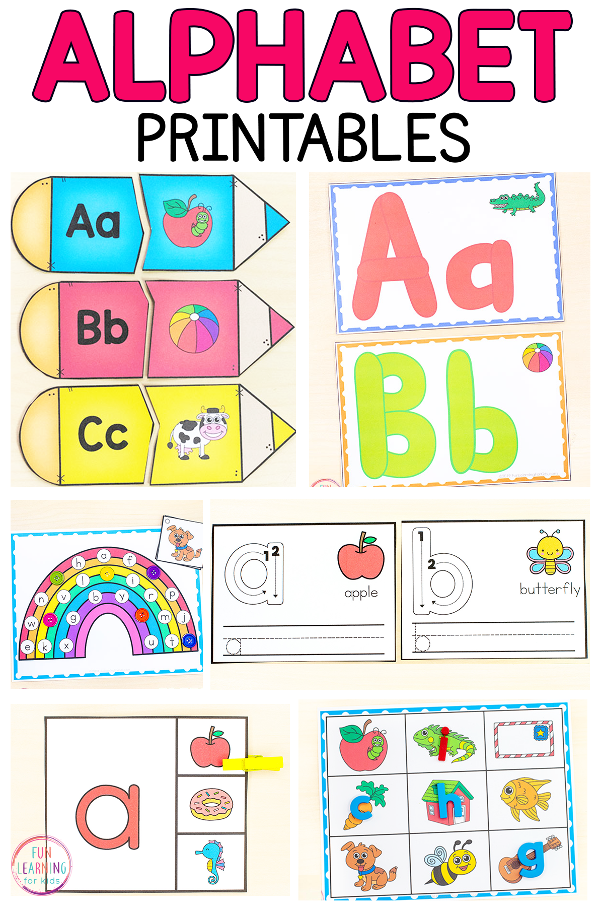 Free Abc Printables For Preschoolers - Alphabet Worksheets
