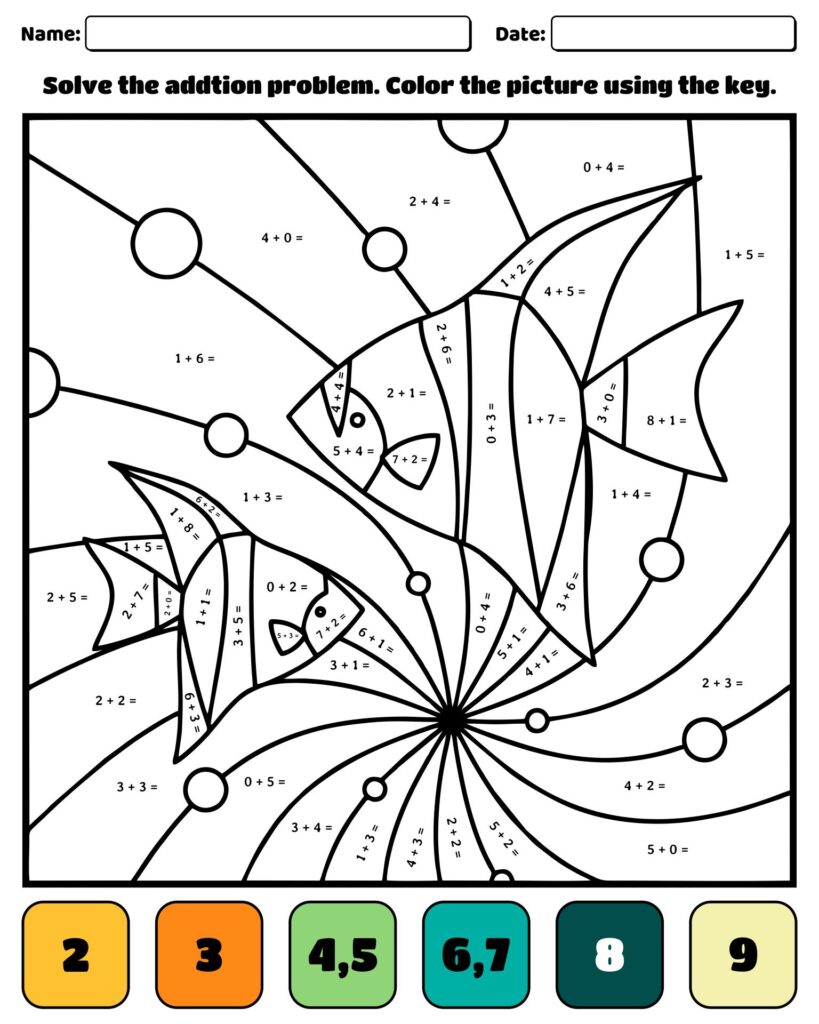 Free Color By Number Math Worksheets – Color By Number Math Worksheets Free Color By Number Math Worksheets - Color By Number Math Worksheets