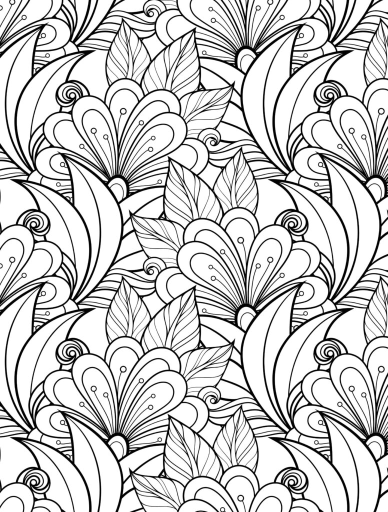 Free Coloring Book Pages Adult