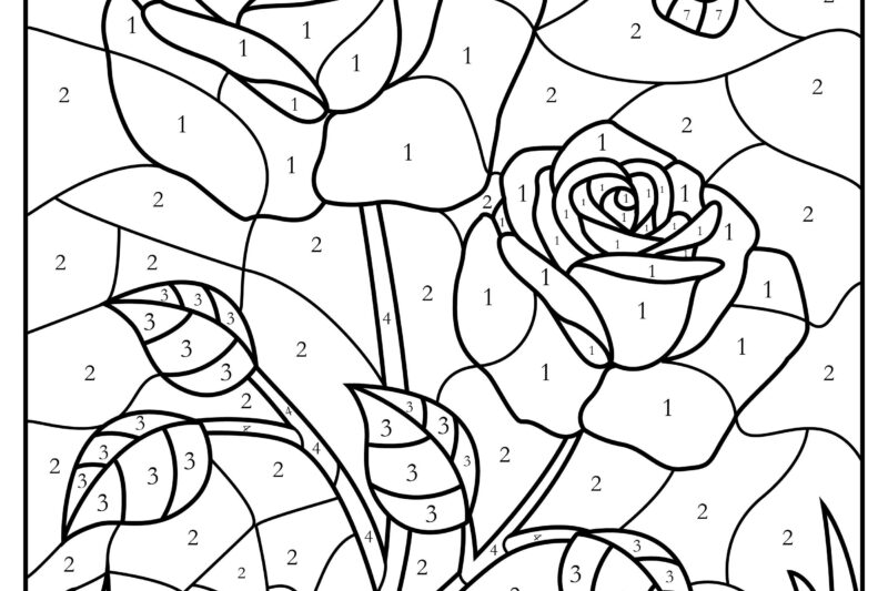 Free Coloring Pages By Number