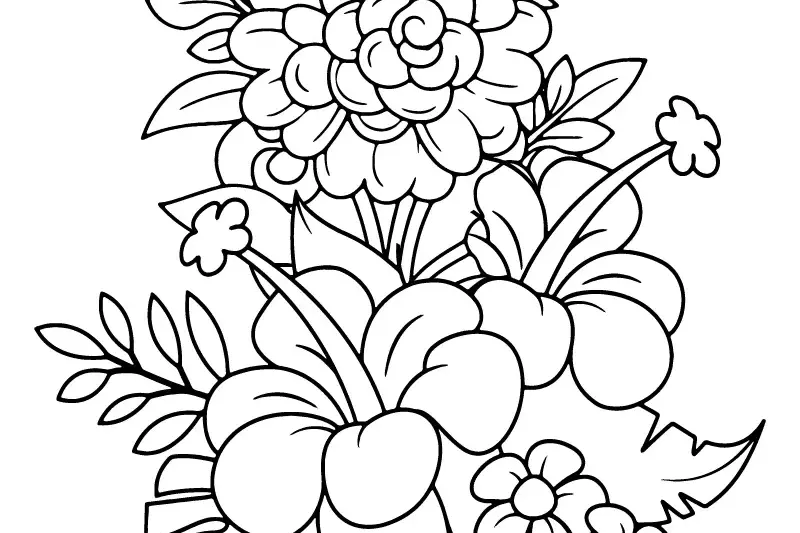 Free Coloring Pages For Adults Easy