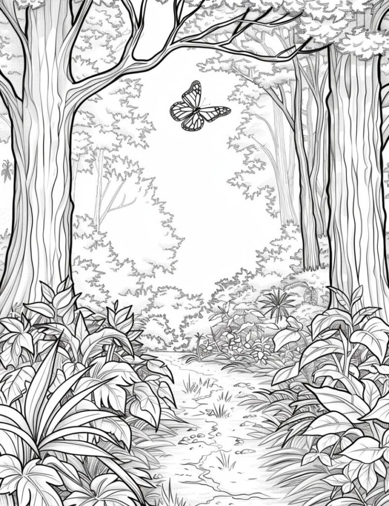 Free Coloring Pages Of Nature - 30 nature coloring pages free printable sheets – Artofit