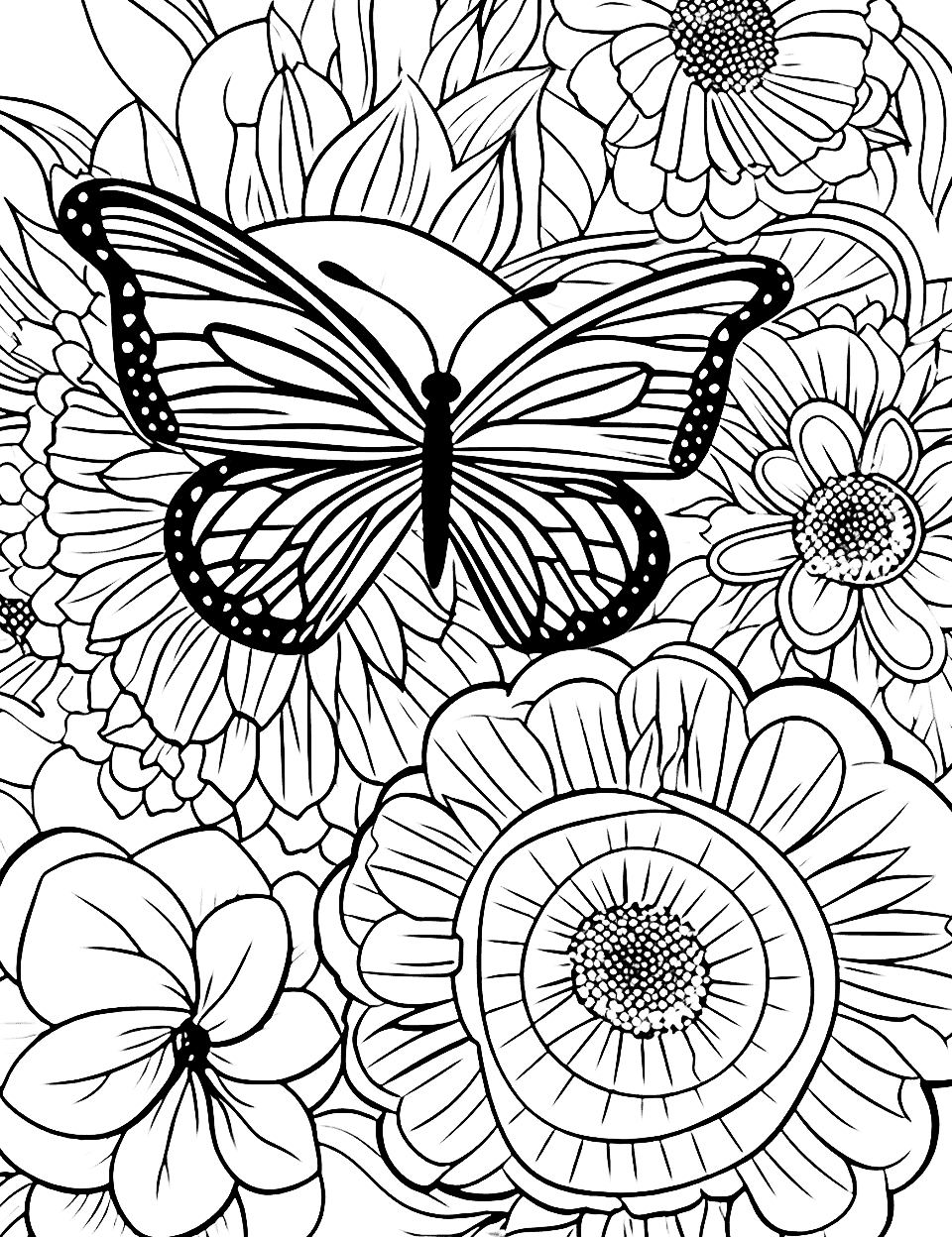 Free Coloring Pages Online For Adults - Adult coloring page - Educational Resources | Picstank