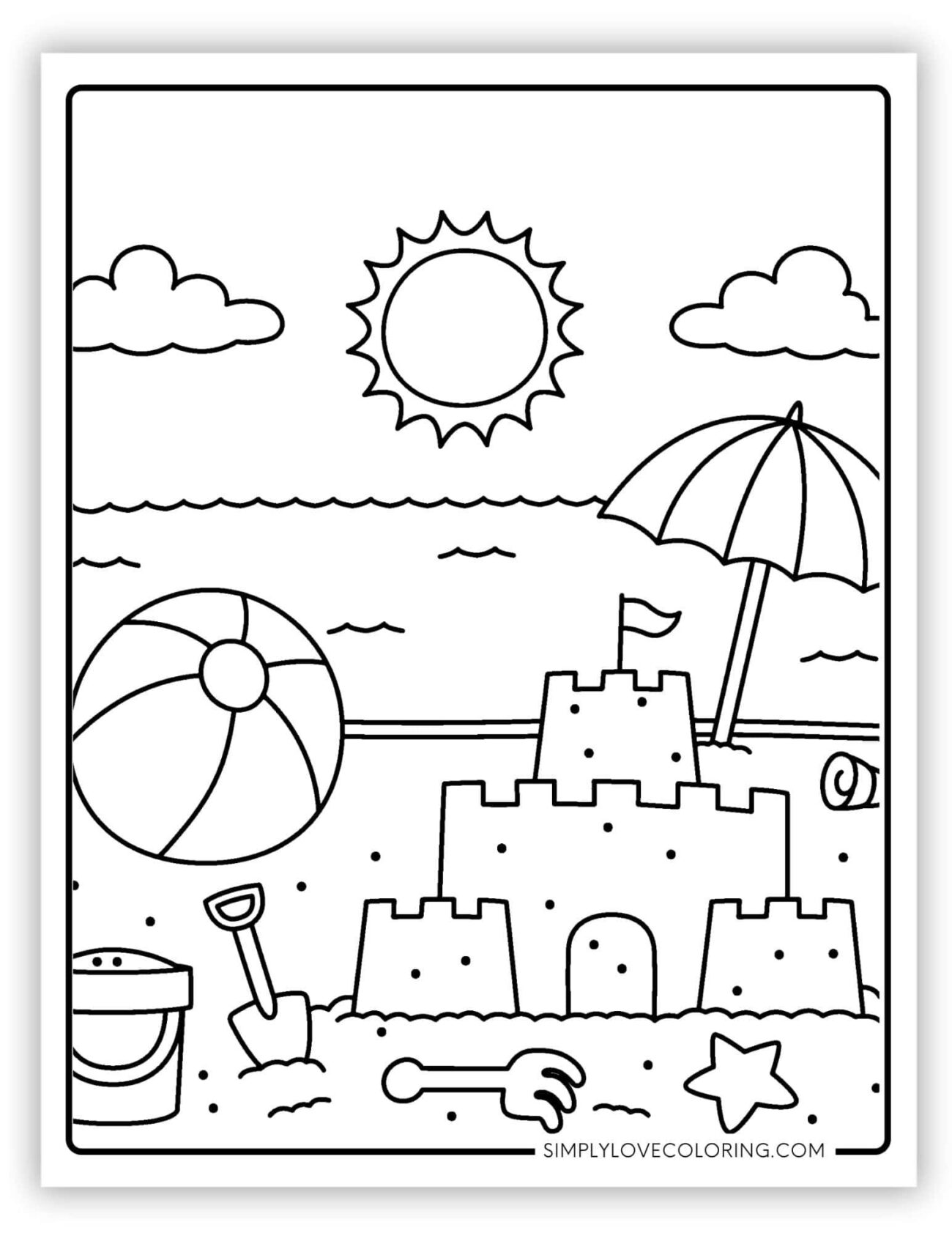 Free Coloring Sheets For Summer - Free Summer Fun: Coloring Pages Printable PDF - Printables for Everyone
